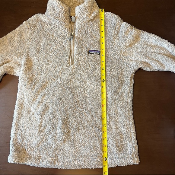 Patagonia Women's Los Gatos 1/4-Zip Fleece. Salt grey. Size Medium. - Picture 4 of 10